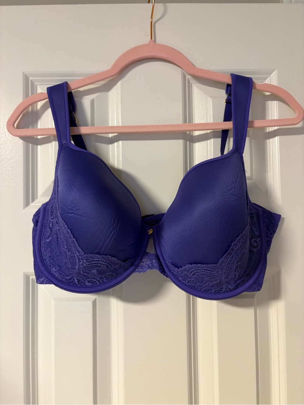 ThirdLove Purple Lace Underwire Molded Cup Bra 38E